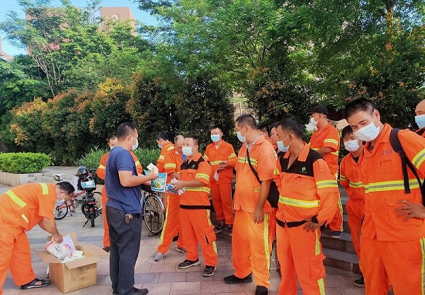 炎炎夏日，情係一線——夏季高溫“送清涼”活動